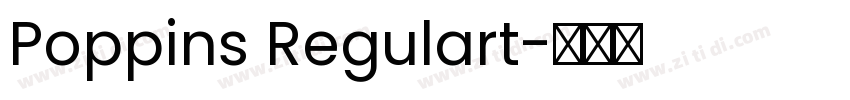 Poppins Regulart字体转换